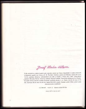 Josef Lada: Josef Lada dětem