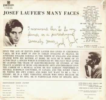 Josef Laufer's Many Faces