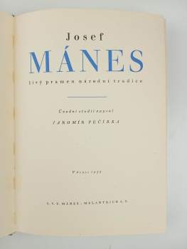 Josef Mánes: Josef Mánes