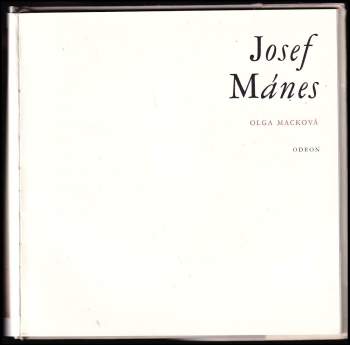 Olga Macková: Josef Mánes