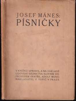 Josef Mánes: písničky
