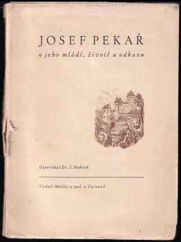 📗 Josef Pekař Josef Pekař 1941