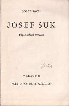 Josef Suk: Josef Suk
