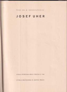 Josef Uher: Josef Uher
