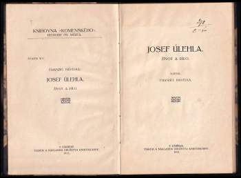 Emanuel Havelka: Josef Úlehla