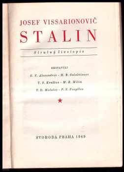 Josef Vissarionovič Stalin