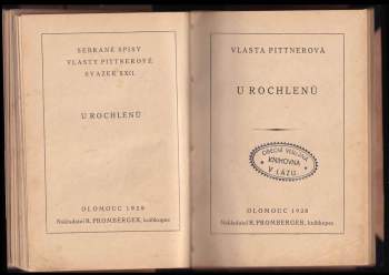 Vlasta Pittnerová: U Rochlenů