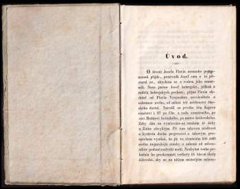 Josephus Flavius: Josefa Flavia O Wálce židowské a wlastní životopis