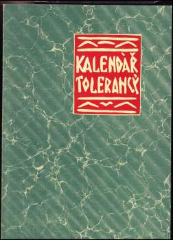Josef Váchal: Josefa Váchala, dřevorytce, Nový kalendář tolerancý na rok 1923, aneb Rokodník, ve kterém na každý den nějaký bludař neb jiná pozoruhodná a znamenitá osoba a svátek vynajíti se může