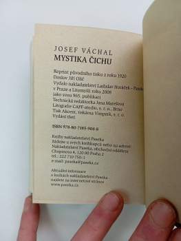 Josef Váchal: Josefa Váchala Mystika čichu