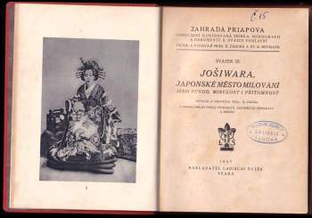 Stanislav Kostka Neumann: Zahrada Priapova svazek 3 - Jošiwara, japonské město milování