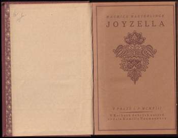 Maurice Maeterlinck: Joyzella