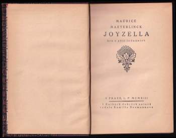 Maurice Maeterlinck: Joyzella