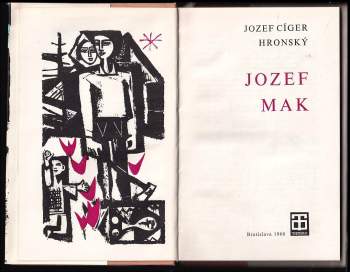 Jozef Cíger Hronský: Jozef Mak