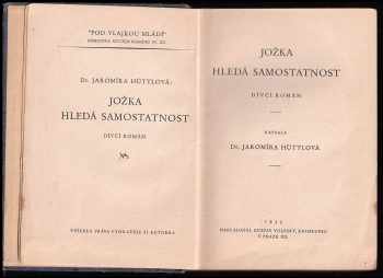 Jaromíra Hüttlová: Jožka hledá samostatnost