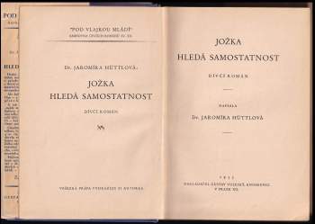 Jaromíra Hüttlová: Jožka hledá samostatnost