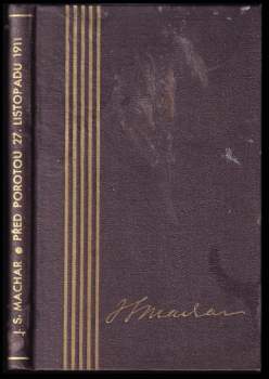 J.S. Machar před porotou 27. listopadu 1911