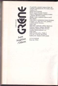 Graham Greene: Jsem Angličan