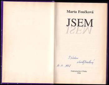 Marta Foučková: Jsem