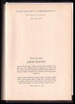 Otto Janka: Jsem Sioux!