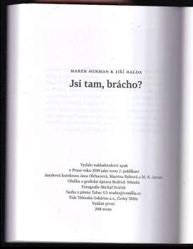 Marek Herman: Jsi tam, brácho?