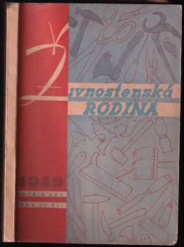 Jubilejní kalendář Živnostenská rodina pro obchod a živnosti na rok 1949
