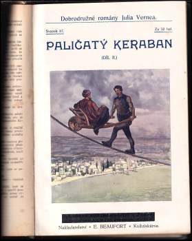 Jules Verne: Jules Verne- dOBRODRUŽNÉ ROMÁNY: sV. 66-70 (Paličatý Kéraban + Paličatý Kéraban + Nana Sahib + Nana Sahib + Dobrodružství 3 Rusův a 3 Angličanů v jižní Africe)