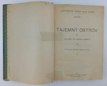 Jules Verne: Jules Verne - KOMPLET v jednom svazku: Tajemný ostrov, 1. - 3. díl + Dvacet tisíc mil pod mořem, 1. a 2. část