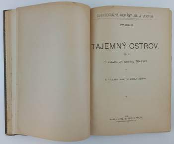 Jules Verne: Jules Verne - KOMPLET v jednom svazku: Tajemný ostrov, 1. - 3. díl + Dvacet tisíc mil pod mořem, 1. a 2. část