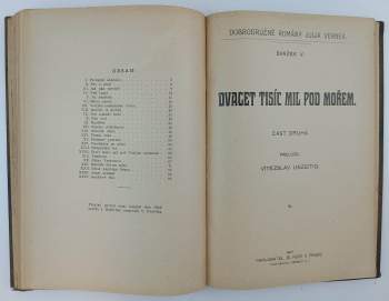 Jules Verne: Jules Verne - KOMPLET v jednom svazku: Tajemný ostrov, 1. - 3. díl + Dvacet tisíc mil pod mořem, 1. a 2. část