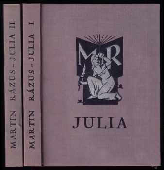 Julia I + II - KOMPLET - Martin Rázus (1932, L. Mazáč) - ID: 599342