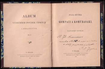 Julius Zeyer: Julia Zeyera Gompači a Komurasaki