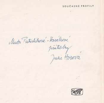 Jan Spurný: Julie Horová