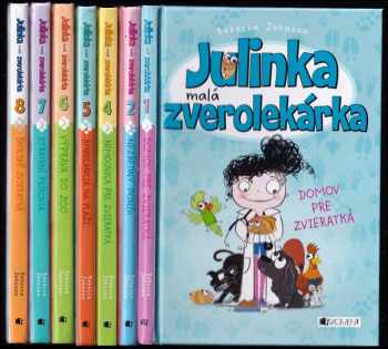 Julinka malá zverolekárka díly 1-2 a 4-8: Domov pre zvierátka + Nezbedný poník + Nemocnice pre zvieratká + Ambulancia na pláži + Výprava do ZOO + Stratení psíkovia + Školské zvieratká