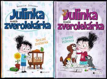 Rebecca Johnson: Julinka malá zverolekárka díly 1-2 a 4-8: Domov pre zvierátka + Nezbedný poník + Nemocnice pre zvieratká + Ambulancia na pláži + Výprava do ZOO + Stratení psíkovia + Školské zvieratká