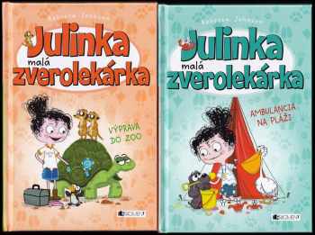 Rebecca Johnson: Julinka malá zverolekárka díly 1-2 a 4-8: Domov pre zvierátka + Nezbedný poník + Nemocnice pre zvieratká + Ambulancia na pláži + Výprava do ZOO + Stratení psíkovia + Školské zvieratká