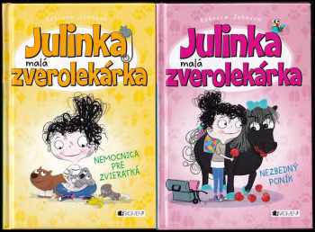 Rebecca Johnson: Julinka malá zverolekárka díly 1-2 a 4-8: Domov pre zvierátka + Nezbedný poník + Nemocnice pre zvieratká + Ambulancia na pláži + Výprava do ZOO + Stratení psíkovia + Školské zvieratká