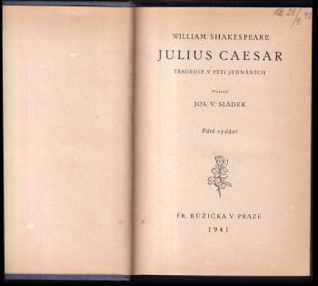 William Shakespeare: Julius Caesar