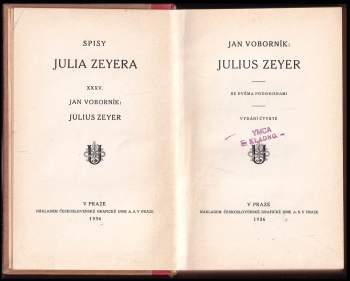 Jan Voborník: Julius Zeyer