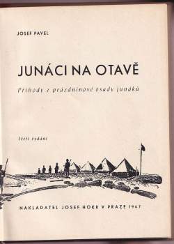 Josef Pavel: Junáci na Otavě