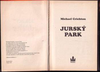 Michael Crichton: Jurský park