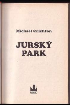 Michael Crichton: Jurský park