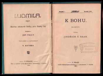 Jindřich Šimon Baar: K Bohu