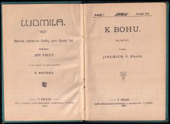 Jindřich Šimon Baar: K Bohu