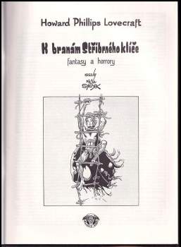 Howard Phillips Lovecraft: K branám Stříbrného klíče - OBÁLKA KÁJA SAUDEK
