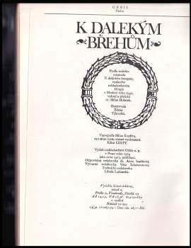 Zdenka Kabátová-Táborská: K dalekým břehům