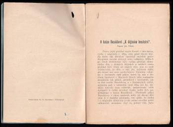 Friedrich von Bezold: K dějinám husitství