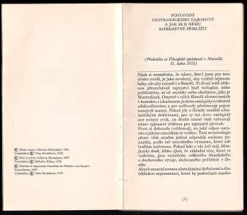 Gabriel Marcel: K filosofii naděje