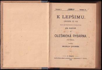 Josef Barton: K lepšímu