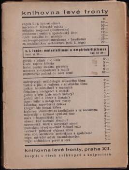 Győrgy Lukács: K marxistické estetice